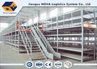 Longs systèmes de mezzanine d'entrepôt d'envergure, planchers de mezzanine de haut niveau de stockage temporaire