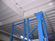Plate-forme légère de stockage de structure métallique d'auvent de station service de toit en métal