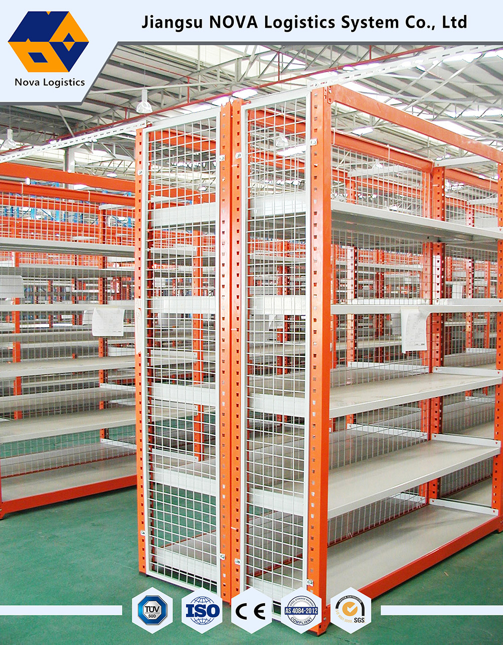 NOVA Industrial Warehouse Medium Duty rayonnant les supports réglables