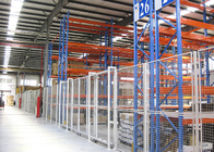 Chargement résistant à plusieurs niveaux du support 1000kg de palette de stockage en métal d'entrepôt