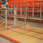 Défilement ligne par ligne résistant d'entrepôt de la palette 1000-3000kg/layer pour le stockage d'entrepôt