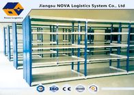 Rayonnage à usage moyen de stockage en acier réglable pour l'entrepôt de centres de logistique