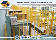 Les systèmes de plancher de mezzanine d'entrepôt, poudre ont enduit le plancher de mezzanine industriel du stockage Q235