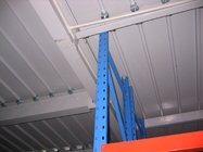 Plate-forme légère de stockage de structure métallique d'auvent de station service de toit en métal