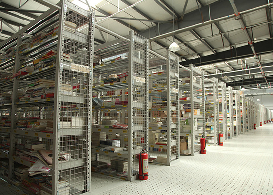 Couche de poudre de rack de mezzanine à plusieurs niveaux personnalisable 1000-3000 kg/niveau